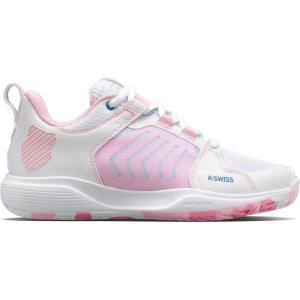 imageKSwiss Womens Ultrashot Team Tennis ShoeWhiteOrchid PinkStar Sapphire