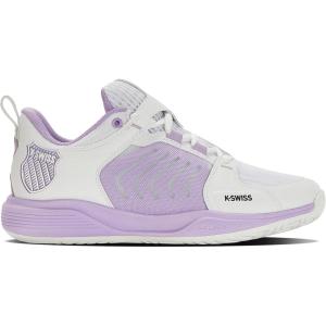 imageKSwiss Womens Ultrashot Team Tennis ShoeWhitePurple RoseMoonless Night