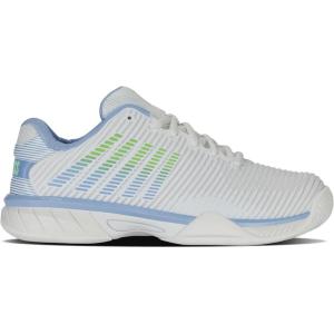 imageKSwiss Kids Hypercourt Express 2 Tennis ShoeLucent WhiteDutch CanalParadise Green