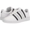 imageKSwiss Mens Classic VN Leather SneakerWhiteBlackSilver