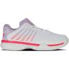 imageKSwiss Womens Hypercourt Express 2 Tennis ShoeWhiteOrchid PetalNeon Blaze
