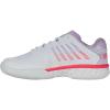 imageKSwiss Womens Hypercourt Express 2 Tennis ShoeWhiteOrchid PetalNeon Blaze