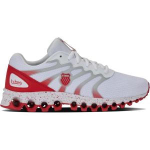 imageKSwiss Womens Tubes 200 Training ShoeWhiteMars RedGray Violet