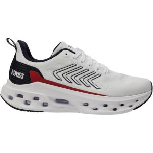 imageKSwiss Mens Melrose Tubes Lite SneakerWhiteNavyRed