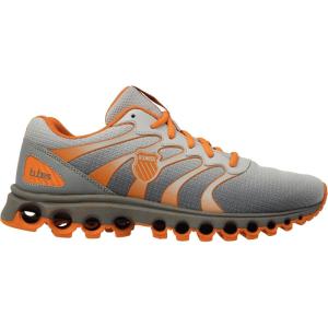 imageKSwiss Mens Tubes 200 Training ShoeOyster MushroomUltimate GrayPersimmon Orange