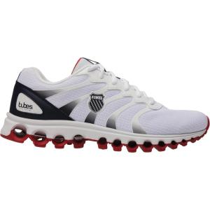 imageKSwiss Mens Tubes 200 Training ShoeWhiteRedNavy