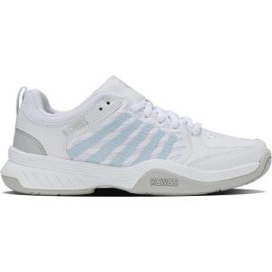 imageKSwiss Womens Court Express 2 Tennis ShoeWhiteBallad BlueDawn Blue