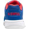 imageKSwiss Mens Hypercourt Express 2 Tennis ShoeClassic BlueWhiteBerry Red
