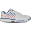imageKSwiss Mens Hypercourt Express 2 Tennis ShoeLucent WhiteInfinityScarlet Ibis