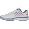 imageKSwiss Mens Hypercourt Express 2 Tennis ShoeLucent WhiteInfinityScarlet Ibis