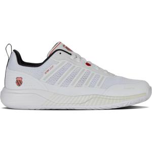imageKSwiss Mens Ultra Court Pickleball ShoeWhiteBlackMars Red