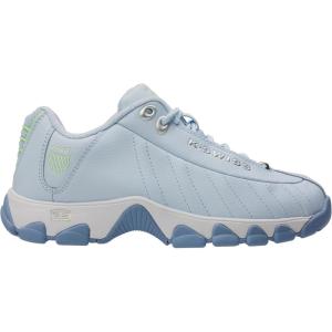 imageKSwiss Womens ST329 CMF SneakerIce WaterWhiteForever BlueParadise Green