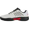 imageKSWISS Mens Bigshot Tennis ShoeBright White Stretch Limo High Risk Red