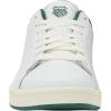 imageKSwiss Mens Court Base II SneakerWhitePosy Green