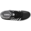 imageKSwiss Mens Court Palisades SneakerBlackWhiteUltimate GreyOyster Mushroom