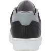 imageKSwiss Mens Court Palisades SneakerBlackWhiteUltimate GreyOyster Mushroom