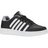 imageKSwiss Mens Court Palisades SneakerBlackWhiteUltimate GreyOyster Mushroom