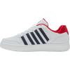 imageKSwiss Mens Court Palisades SneakerWhite Red Peacoat