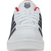 imageKSwiss Mens Court Palisades SneakerWhite Red Peacoat