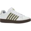 imageKSwiss Mens Court Tiebreak II SneakerWhiteBurnt OliveCola GumAlfalfa