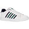 imageKSwiss Mens Court Tiebreak II SneakerWhitePeacoatRain Forest