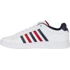 imageKSwiss Mens Court Tiebreak II SneakerWhitePeacoatSamba Red