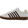 imageKSwiss Mens Court Tiebreak II SneakerWhiteSoft SiltCreme BruleeGum
