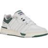 Brilliant White/Posy Green