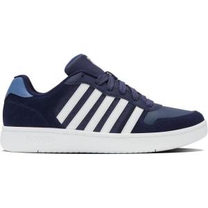 imageKSwiss Mens Court Palisades SneakerNaval AcademyWhiteBlue Horizon