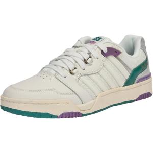imageKSwiss Mens SI18 Rival SneakerBlnc Purp Aventrn