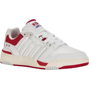 imageKSwiss Mens SI18 Rival SneakerBrilliant WhiteRed