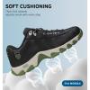 imageKSWISS Mens ST329 CMF Sneaker Wide Tennis Dad Walking Shoes Leather UpperDecember SkyBlackSpeckle