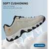 imageKSWISS Mens ST329 CMF Sneaker Wide Tennis Dad Walking Shoes Leather UpperNorthern DropletWhiteBlackBlaze Orange