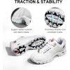 imageKSWISS Mens ST329 CMF Sneaker Wide Tennis Dad Walking Shoes Leather UpperWhiteNavyRed