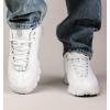 imageKSWISS Mens ST329 CMF Sneaker Wide Tennis Dad Walking Shoes Leather UpperWhiteSilverSilver