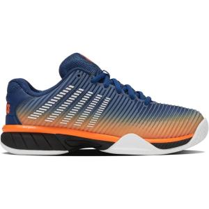 imageKSwiss Kids Hypercourt Express 2 Tennis ShoeBlue OpalBlackWhite