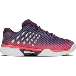 imageKSwiss Kids Hypercourt Express 2 Tennis ShoePurple PlumeriaWhiteHot Coral