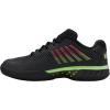 imageKSwiss Mens Hypercourt Express 2 Tennis ShoeBlackSoft Neon GreenNeon Lava