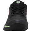 imageKSwiss Mens Hypercourt Express 2 Tennis ShoeBlackSoft Neon GreenNeon Lava