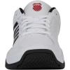 imageKSwiss Mens Court Express 2 Tennis ShoeWhiteBlackMars Red