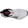 imageKSwiss Mens Court Express 2 Tennis ShoeWhiteBlackMars Red
