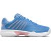 imageKSwiss Mens Hypercourt Express 2 Tennis ShoeSilver Lake BlueWhiteOrchid Pink