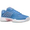 imageKSwiss Mens Hypercourt Express 2 Tennis ShoeSilver Lake BlueWhiteOrchid Pink