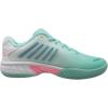 imageKSwiss Womens Hypercourt Express 2 HB  Clay Court Tennis ShoeBlue Aruba BlueWhiteSoft Neon Pink 439