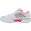 imageKSwiss Womens Hypercourt Express 2 HB  Clay Court Tennis ShoeWhiteNeon Pastel PinkBlack