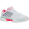 imageKSwiss Womens Hypercourt Express 2 HB  Clay Court Tennis ShoeWhiteNeon Pastel PinkBlack
