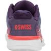 imageKSwiss Womens Hypercourt Express 2 Tennis ShoePurple PlumeriaWhiteHot Coral
