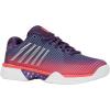 imageKSwiss Womens Hypercourt Express 2 Tennis ShoePurple PlumeriaWhiteHot Coral