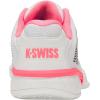 imageKSwiss Womens Hypercourt Express 2 Tennis ShoeWhiteNeon Pastel PinkBlack