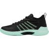 imageKSwiss Womens Hypercourt Supreme 2 Tennis ShoeBlackNeon Mint